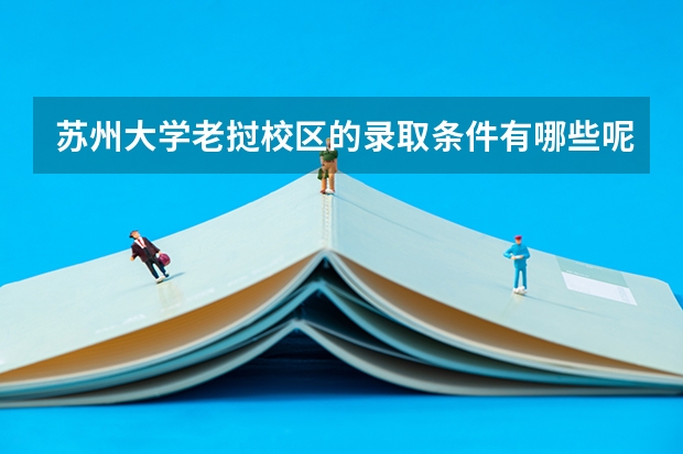 苏州大学老挝校区的录取条件有哪些呢?