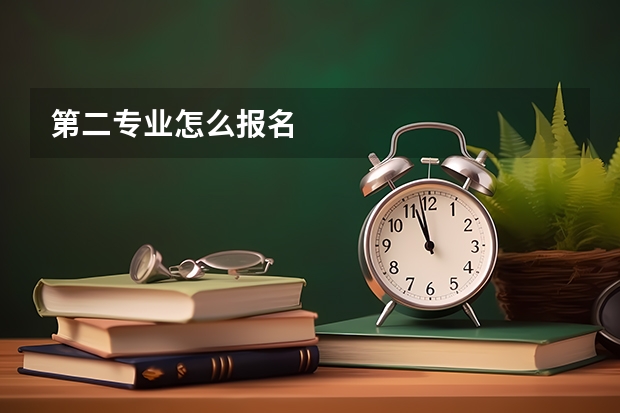 第二专业怎么报名