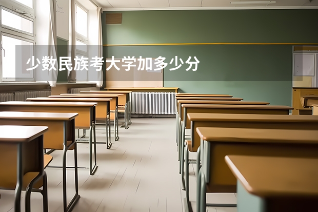 少数民族考大学加多少分