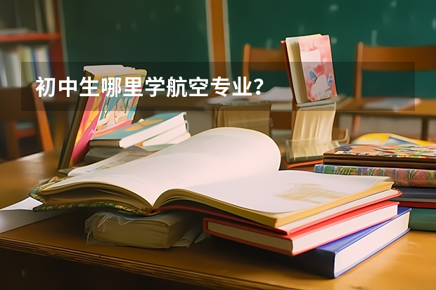初中生哪里学航空专业？